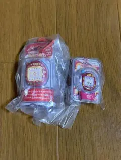 たまごっちカスタムキーリング、おかしなたまごボーロっち3の2個セット