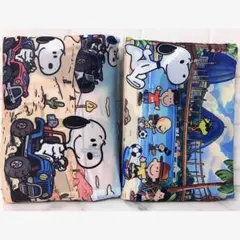 スヌーピー SNOOPY トートバッグ ２種セット 人気のデザイン ☆★のサムネイル