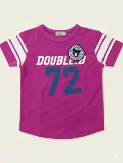 DOUBLE.B ミキハウス Tシャツ 120cm パープル