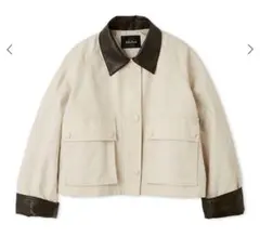 Mila Owen ショートテントシルエット　ハンティング　ジャケット