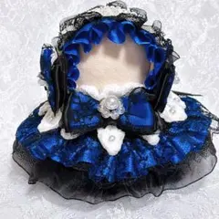 ぬい服　ヘッドドレス　ドレスセット　ふわとろみネック　ちびぐるみ