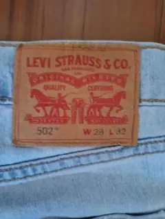 Levi's 502 W28 L32 ライトブルーデニム
