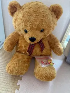 ベージュのクマのぬいぐるみ ☆メルカリ市期間限定価格 ベージュクマのぬいぐるみ KTLD-009I-V