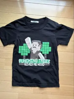 Justees マイクラTシャツ ブラック