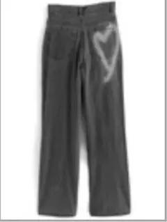 ハートポイントデニムパンツ[gn177]