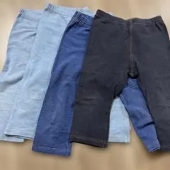 110㎝　ユニクロ　レギンス 七分丈