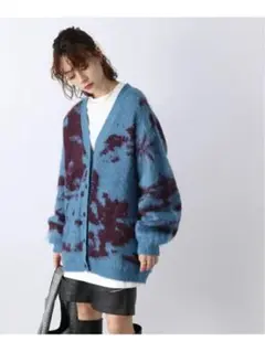 JEANASIS FoggyキモウVカーディガン