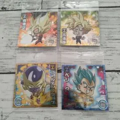 ドラゴンボールウエハースシール 超15　4枚セット