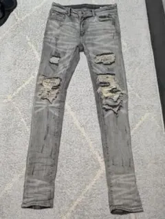 ミニマル スキニーデニム グレー サイズ30