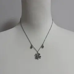 00s クローバーネックレス 森ガール フェアリーグランジ平成ギャルy2k姫カジ