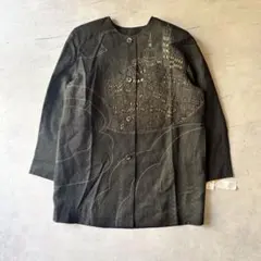 【新品】ちちぶや　絹100% ロングコート　定価580000 和モダン　和風 新品】ちちぶや 絹100% ロングコート 定価580000 和モダン 和風 - メルカリ