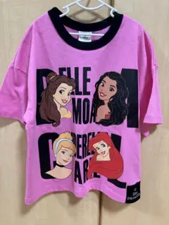 プリンセス　ディズニー　チマジロ　Tシャツ　ピンク　新品