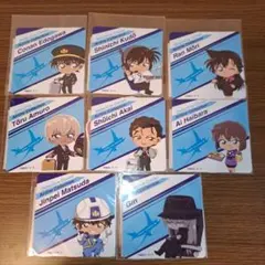 名探偵コナンエアラインコレクショントラベルステッカー4枚セット8種類