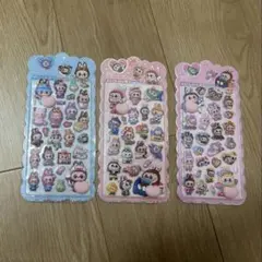 ラブブ　おしりシール　3枚