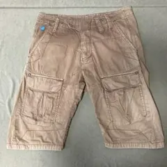 G-STAR RAWベージュ カーゴショートパンツのサムネイル