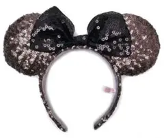 ディズニー ミニー　スパンコールカチューシャ