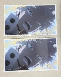 ヒロアカ　オープンスクール　場面写真ステッカー★爆豪★