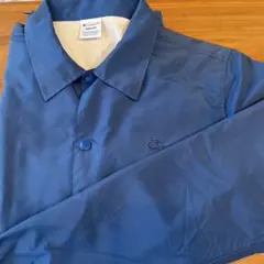 チャンピオンコーチングジャケット M 青