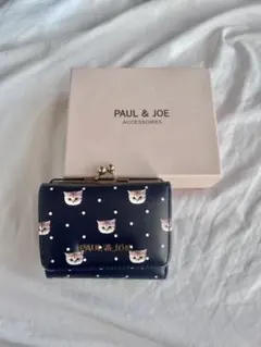 あ*た様 PAUL & JOE 猫 三つ折財布 水玉 黒のサムネイル