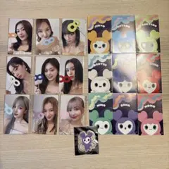 渋谷ポップアップTWICE トレカコンプ、サナD賞セット　オフラインくじ