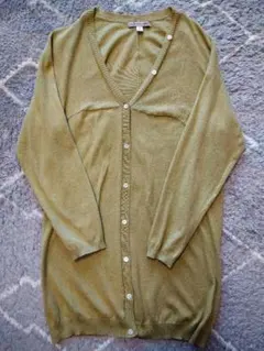 HUMAN WOMAN ロングカーディガン ニット Мサイズ