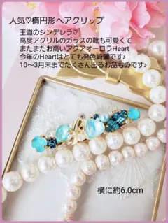 【すっきり美しい】真冬に ガラスの靴 princess シンデレラ♡