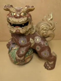 金重陶弘　備前焼　獅子　置物　V375 金重陶弘 備前焼 獅子 置物 V375 - メルカリ