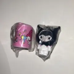 サンリオ　フォトフレームマスコット（クロミ） コインシリンダー（マイメロ）セット