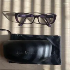 Salvatore Ferragamo パープル メガネ