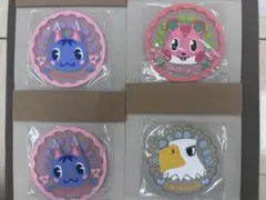 どうぶつの森 クリアラバーコースター 4種セット