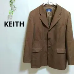 KEITH キース ブラウン テーラードジャケット カジュアル