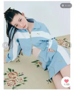 【LILY BROWN×PUMA】ジャケットミニスカ、セットアップ