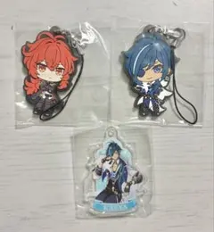 原神 ディルック ガイア 神の目 缶バッジ ラバスト - メルカリ
