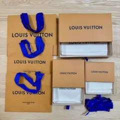 LOUIS VUITTON ギフトボックス ・布袋・紙袋・リボン　各3セット