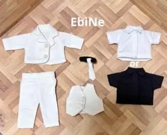 スーツ　オビツ11 ねんどろいどどーる　白　黒　ピコニーモP ピコドー9 結婚のサムネイル