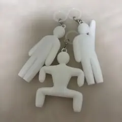 めっちゃカメレオン風 めじるしチャーム 3개 세트
