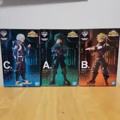一番くじ ヒロアカ ワールドヒーローズミッション フィギュア 3体セット