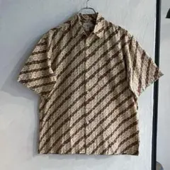 90S J.CREW 巨人タグ 総柄シャツ アロハシャツ ジェイクルーのサムネイル