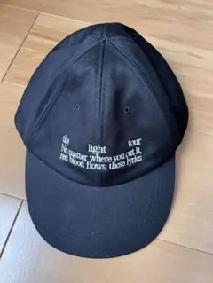 JJJ the light tour CAP ブラック サイズM the light tour CAP | JJJ（JJJ） | SPACE SHOWER STORE（スペシャストア）