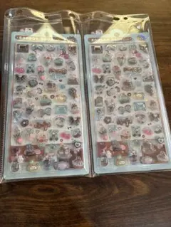 BONBON DROPシール 2枚セット チョコミント　2枚セット