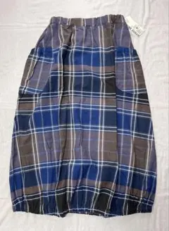 キューブシュガー バルーンスカート チェック柄