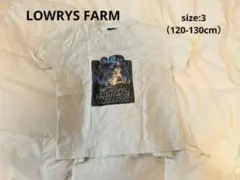 STARWARS　半袖Tシャツ　130cm LOWRYS FARM　キッズ　男女