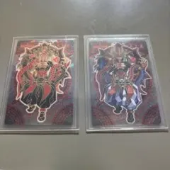 神羅万象チョコ 魔導王メビウス カード 2枚セット