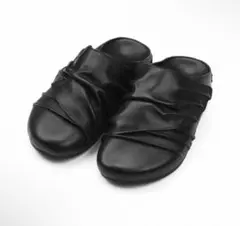 はんぴ様専用】W CROSS SLIPON / BLACK（25cm） - メルカリ