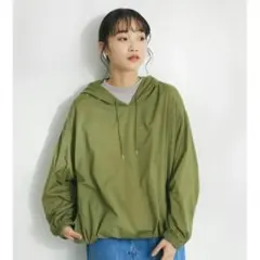 クラフトスタンダードブティック☆アノラックパーカー☆グリーンFreeサイズ
