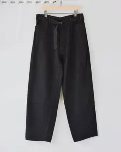 comoli 24ss デニムベルテッドパンツ BLACK Size2のサムネイル