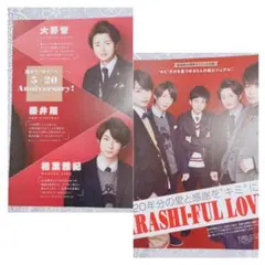 嵐 切り抜き12ページ/6枚
