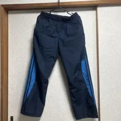 adidas 長ズボン 160cmネイビー/青