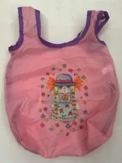 水森亜土 ポーチ&バッグコレクション エコバッグ〈pink〉