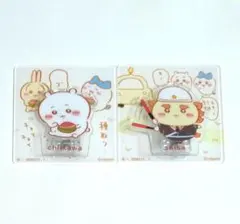 ちいかわ アクリルシーンクリップ ビスケット シーサー